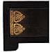 Baule Portagioie Legno Metallo Nero 20x8x8,5h Cm - Foto miniatura 5