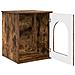 Casa per Gatti Rovere fumé 53 x 52 x 62 cm Legno multistrato - Foto miniatura 5