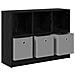 Credenza con cassetto Rovere Nero 88,5 x 27,5 x 63,5 cm - Foto miniatura 5