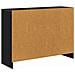 Credenza con cassetto Rovere Nero 88,5 x 27,5 x 63,5 cm - Foto miniatura 8