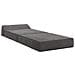 Divano Letto Pieghevole Grigio Scuro 60 x 70 x 41 cm Tessuto - Foto miniatura 3