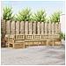 Set di divani da esterno con cuscino 7 pcs Bianco e Beige - Foto miniatura 2