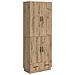 Set di armadi 2 pcs Rovere Artigianale Legno ingegnerizzato - Foto miniatura 1