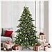 Albero di Natale Artificiale con Rami Pieghevoli Verde 210 cm - Foto miniatura 2