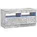 Mobile TV LED Grigio Cemento Legno ingegnerizzato - Foto miniatura 1
