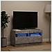 Mobile TV LED Grigio Cemento Legno ingegnerizzato - Foto miniatura 4