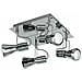 Lampadario cromo Cadillac con 4 lampadine E14 non incluse - Foto miniatura 6