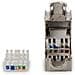 Inserto Jack Stp Schermato Rj45 8 Poli Cat 5E (Frutto)  - Foto miniatura 3