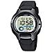 Orologio Da Polso Digitale Con Illuminazione Led Del Quadrante. Secondo Fuso Orario. Cronometro (1/100-24 Ore). Allarme Con Segnale Orario. Calendario. Cassa E Cinturino In Resina. Classificazione Di Impermeabilità  5 Bar/50metri. - Lw-200-1bvef - Foto miniatura 5