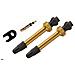 Coppia Valvole Ust Tubeless Coniche Oro Solo 8 Gr - Foto miniatura 1