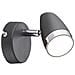 Anello Di Led 4 Watt Parete Riscaldatore Portatile Illuminazione Lampada Luce Cromo Globo 56110-1 - Foto miniatura 1