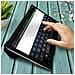 Custodia Huawei Mediapad M5 Lite Sportellino Flip Supporto Video / tastiera Nero - Foto miniatura 4