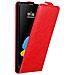 Custodia Compatibile Con Lg Stylus 2 In Rosso Mela - Coperchio Protettivo In Design Flip Con Chiusura Magnetica - Foto miniatura 1