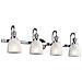 Tappeto Moderno Lampada Da Parete A Led, Ip44, 4 x 3,5 w / g9 cora Kl / cora4 bath - Foto miniatura 1