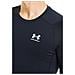 Heatgear Armour Short Sleeve, Uomo, Nero, T-shirt A Compressione, Numero: L Eu - Foto miniatura 3