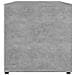 Mobile Porta TV Grigio Cemento 80x34x36 cm Legno Multistrato - Foto miniatura 3
