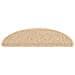 Tappeti Adesivi Scale Aspetto Sisal 15pz 56x17x3cm Beige Chiaro - Foto miniatura 3