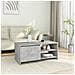 Tavolino Salotto Grigio Cemento 102x50x45 Cm Legno Multistrato - Foto miniatura 1