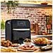 Friggitrice ad Aria Oven & Grill AL501810 Capacità 11 Litri 2000 W Colore Nero - Foto miniatura 6