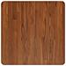 Piano Tavolo Quadrato Marrone Scuro 60x60x1,5cm Rovere Trattato - Foto miniatura 2