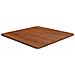 Piano Tavolo Quadrato Marrone Scuro 60x60x1,5cm Rovere Trattato - Foto miniatura 1