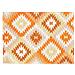 Tappeto Arredo Antiscivolo Camera Salotto Disegno Astratto Geometrico Avana By Suardi 175x240 Arancio - Foto miniatura 2