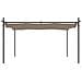 Pergola Con Tetto Retrattile Tortora 395x292x230 Cm - Foto miniatura 4
