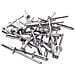 Rivetto 5001459 Punta Da Trapano Ø 4 X 10 Mm Alluminio (50 Unità) - Foto miniatura 3