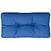 Cuscino Per Pallet Blu Reale 70x40x12 Cm In Tessuto - Foto miniatura 2