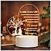 Lampada Led Bianca Elegante - Regalo Ideale Per Il Tuo Marito A San Valentino - Foto miniatura 1