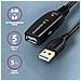ADR-305 USB 3.2 Gen 1 A-M -> A-F active extension /repeater cable 5m - Kabel - Digital /Daten cavo USB USB 3.2 Gen 1 (3.1 Gen 1) USB A Nero - Foto miniatura 9