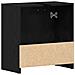 Mobile Lavabo Bagno Rovere Nero 60x30x60cm in Legno Multistrato - Foto miniatura 6