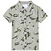 Camicia da Bambino Cachi Chiaro Mélange 140 - Foto miniatura 1