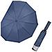 Ombrello Pieghevole Con Striscia Riflettente Per Pioggia O Sole Navyblue - Foto miniatura 3