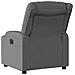 Poltrona Elettrica Reclinabile Grigio Scuro in Tessuto - Foto miniatura 6
