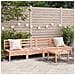 Divani Senza Braccioli da Giardino 4pz Legno Massello Douglas - Foto miniatura 2