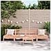 Divani Senza Braccioli da Giardino 4pz Legno Massello Douglas - Foto miniatura 3