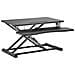 Equip Rialzo ergonomico per sedersi e stare in piedi, Nero, 15 kg, Scrivania, MDF, Plastica, Acciaio inox, Forma rettangolare - Foto miniatura 1