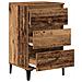 Comodino Legno Vecchio 40x35x70 cm Legno Ingegnerizzato - Foto miniatura 5