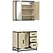 Set Mobili da Bagno 2 pz Rovere Sonoma in Legno Multistrato - Foto miniatura 8