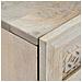 Credenza 2 pcs Bianco 60 x 33 x 75 cm legno massello di mango - Foto miniatura 7