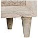 Credenza 2 pcs Bianco 60 x 33 x 75 cm legno massello di mango - Foto miniatura 9