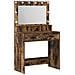 Tolette  con luci LED Rovere Affumicato 79x41x135 cm - Foto miniatura 1