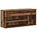 Scarpiera Legno Antico 102x30,5x45 cm in Legno Multistrato - Foto miniatura 1