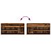 Scarpiera Legno Antico 102x30,5x45 cm in Legno Multistrato - Foto miniatura 7