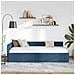 Cornice del letto ad angolo con testiera Blu 90 x 190 cm - Foto miniatura 4