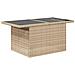 Set Divano da Giardino 7 pcs Beige 100 x 55 x 73 cm Poly Rattan - Foto miniatura 6