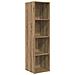 Mobile TV 2 pcs Marrone 37 x 37 x 142.5 cm Legno multistrato - Foto miniatura 5