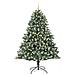 Albero di Natale artificiale con 300 LED Verde 210 cm - Foto miniatura 4