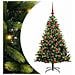 Albero di Natale Artificiale Pieghevole 150 LED Verde 150 cm - Foto miniatura 1